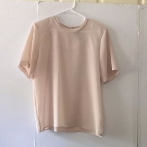 Karen Scott Vintage Business Casual Top - Size (M) - Beige